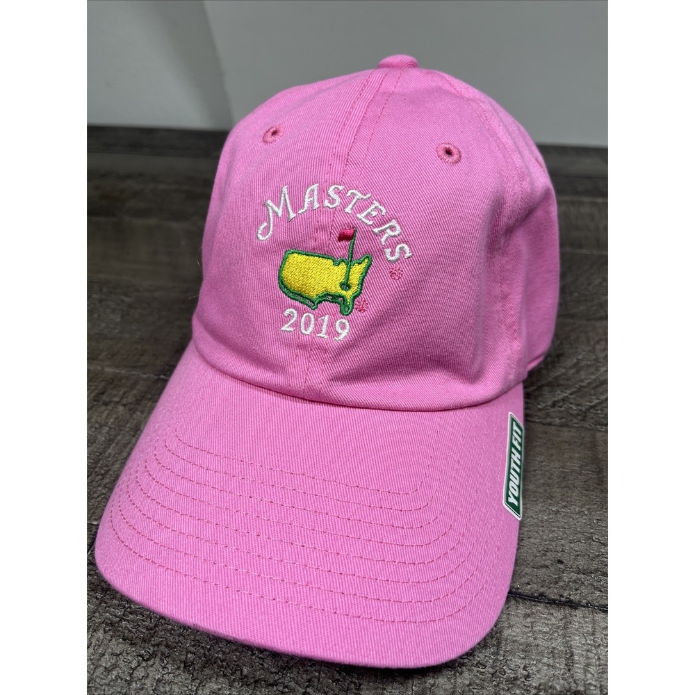 Masters golf Youth Hat snapback Pink national 2019 pga NEW With Tags